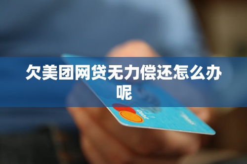 美團網貸無力償還的應對策略與個人互聯網服務的合理使用
